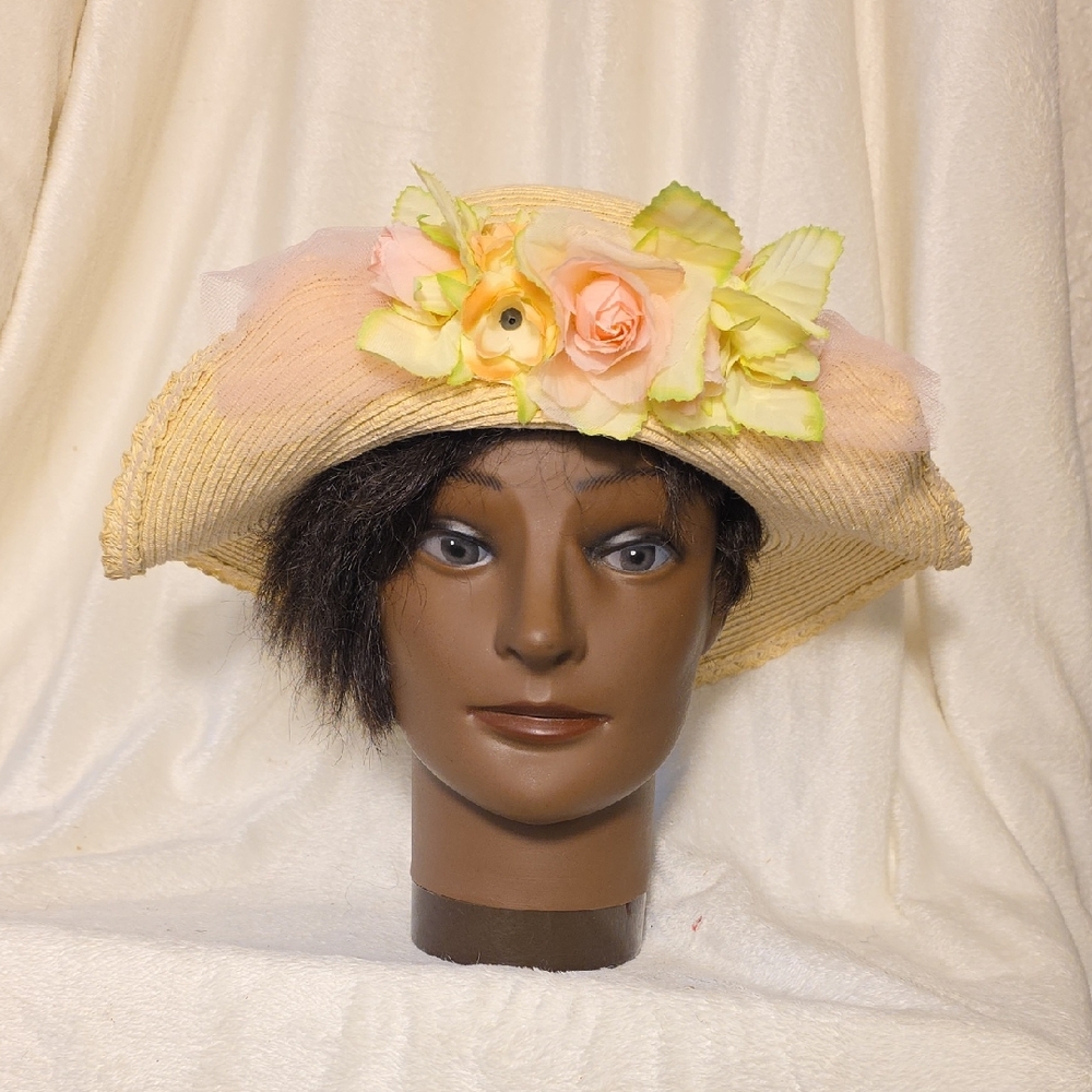 Elegant Floral Girl's Hat